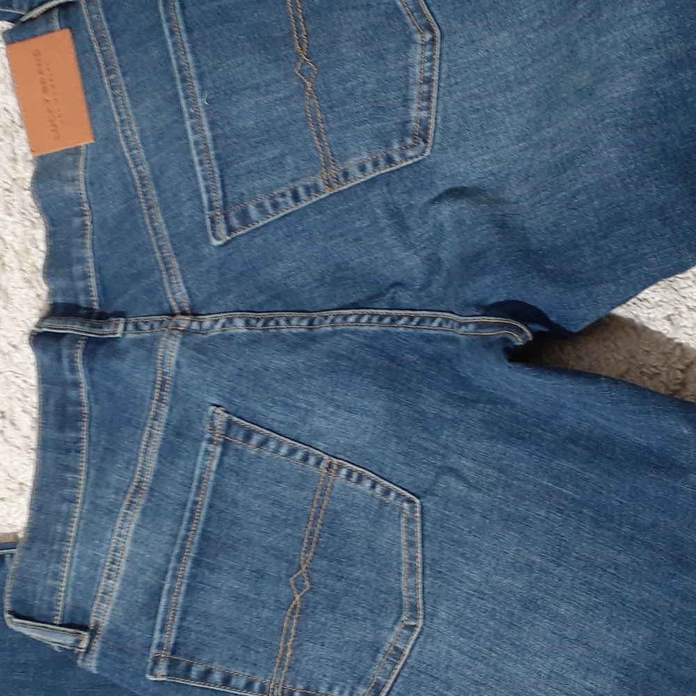 Lucky Brand 410 Athletic Straight Jeans - 36x32 - Blue Preowned - Picture 5 of 5